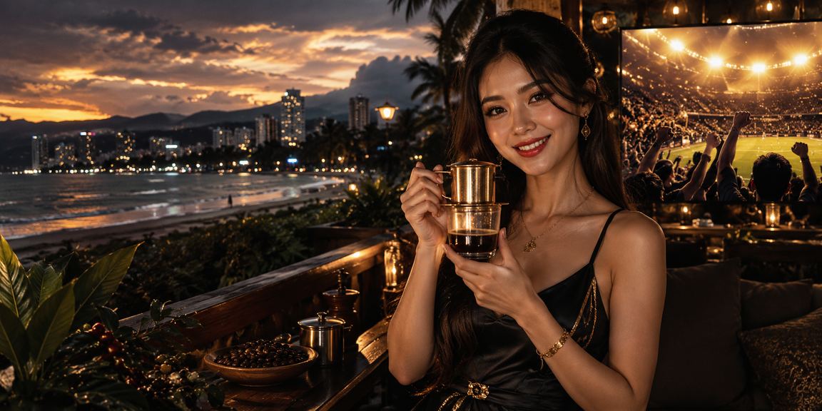 Người dùng Đà Nẵng thưởng thức cà phê và tham gia giải trí casino trực tuyến