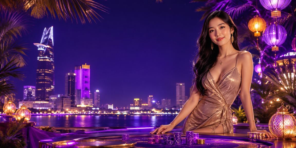 Cảnh đêm Thành phố Hồ Chí Minh với không gian cá cược sôi động tại do7